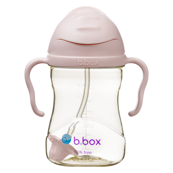 Bình nước PPSU 360 độ cho bé tập uống nước Bbox 240ml (blush)