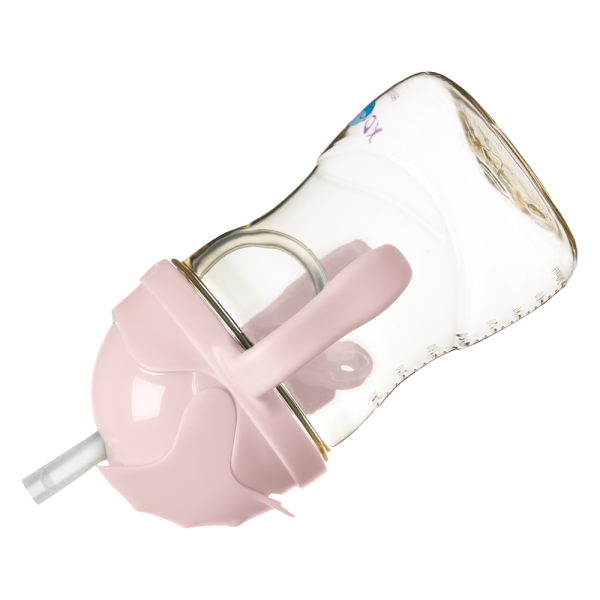 Bình nước PPSU 360 độ cho bé tập uống nước Bbox 240ml (blush)
