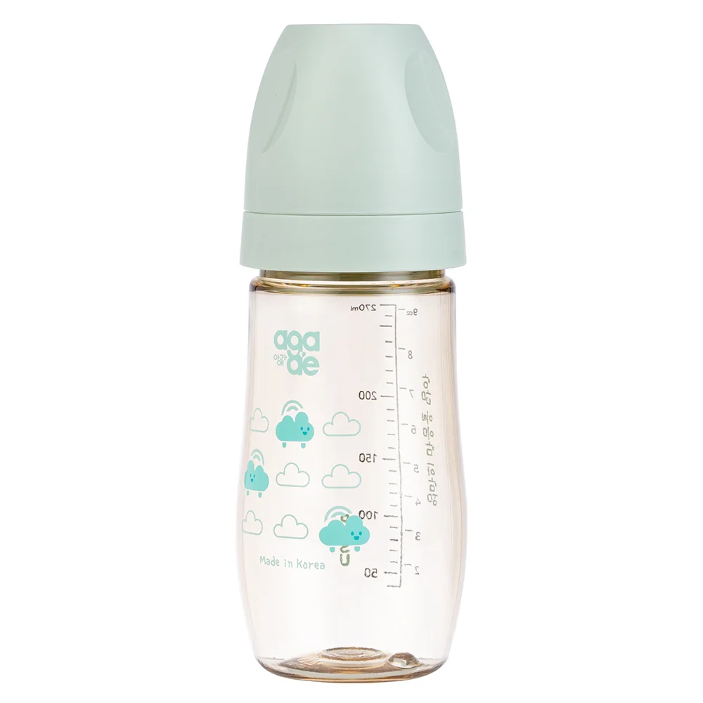 Bình sữa PPSU Aga-ae cao cấp 270ml (mây xanh)