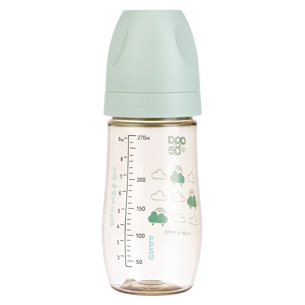 Bình sữa PPSU Aga-ae cao cấp 270ml (mây xanh)