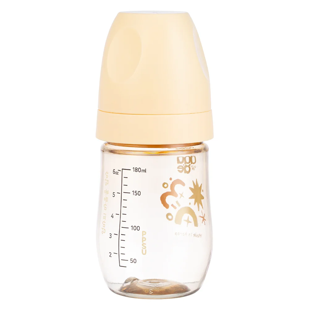 Combo 2 Bình sữa PPSU Aga-ae cao cấp 180ml (nắng mai)