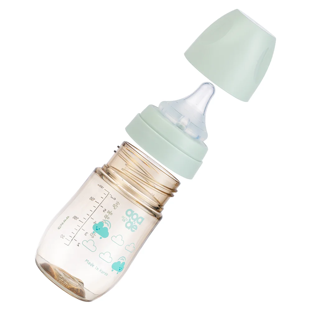 Combo 2 Bình sữa PPSU Aga-ae cao cấp 180ml (mây xanh)