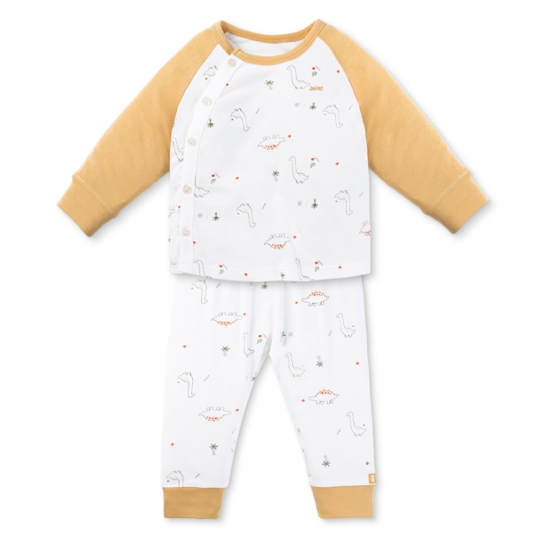 Set 2 bộ modal kháng khuẩn dài Animo VD0325030 (0-24M,Vàng-trắng,TT06)