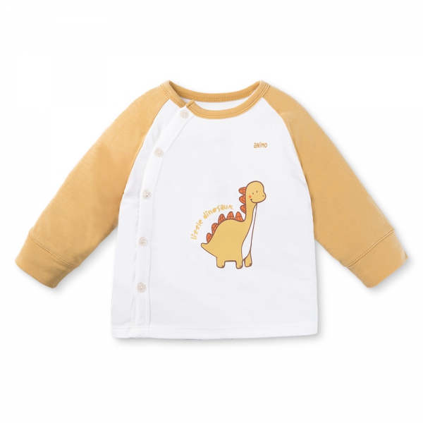 Set 2 bộ modal kháng khuẩn dài Animo VD0325030 (0-24M,Vàng-trắng,TT06)