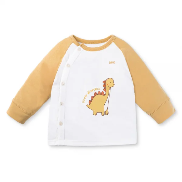 Set 2 bộ modal kháng khuẩn dài Animo VD0325030 (0-24M,Vàng-trắng,TT06)