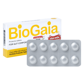 Quà tặng khi mua Combo 2 Men vi sinh dạng viên nhai Biogaia