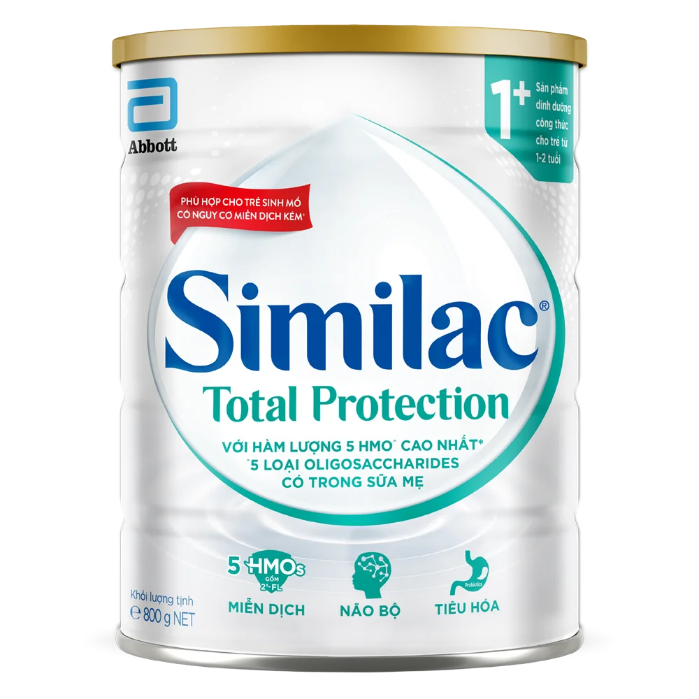 Sữa Similac Total Protection 1+ 800g (1-2 tuổi) (Bao bì cũ: 850g - Giao bao bì ngẫu nhiên)