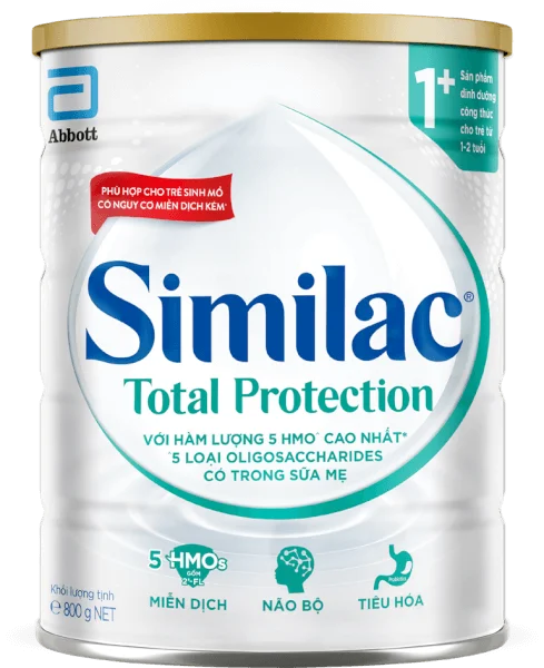 Sữa Similac Total Protection 1+ 800g (1-2 tuổi) (Bao bì cũ: 850g - Giao bao bì ngẫu nhiên)