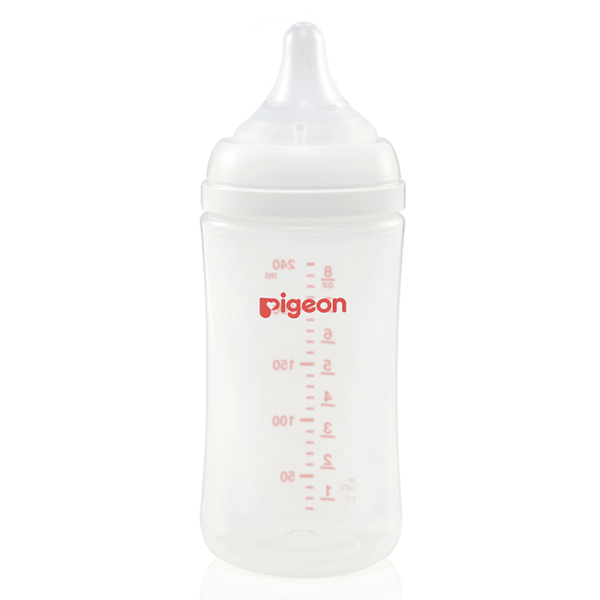 Bình sữa Pigeon Softouch PP Plus WN3 240 ml (M)