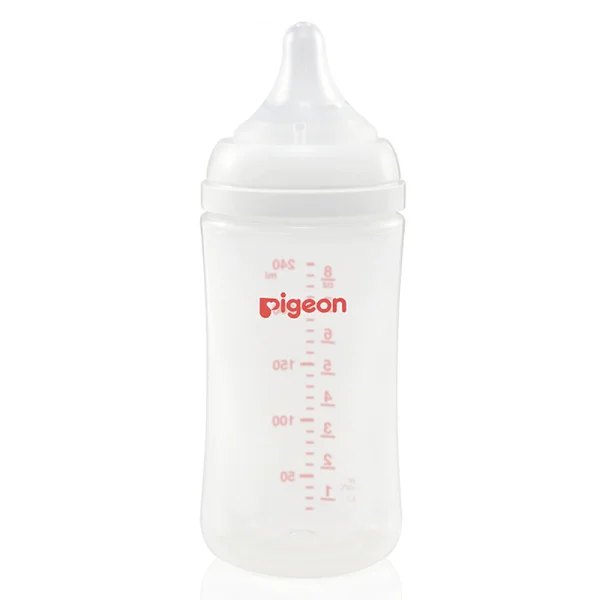 Bình sữa Pigeon Softouch PP Plus WN3 240 ml (M)