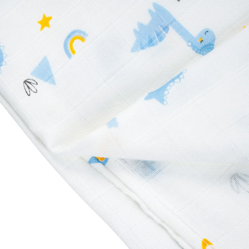 Khăn gạc tắm sợi tre 2 lớp Animo T2304_NBA005 (60x120cm,1 cái) (giao màu ngẫu nhiên)