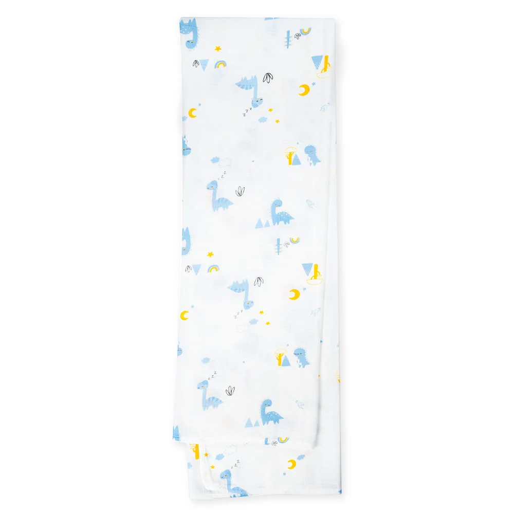 Khăn gạc tắm sợi tre 2 lớp Animo T2304_NBA005 (60x120cm,1 cái) (giao màu ngẫu nhiên)