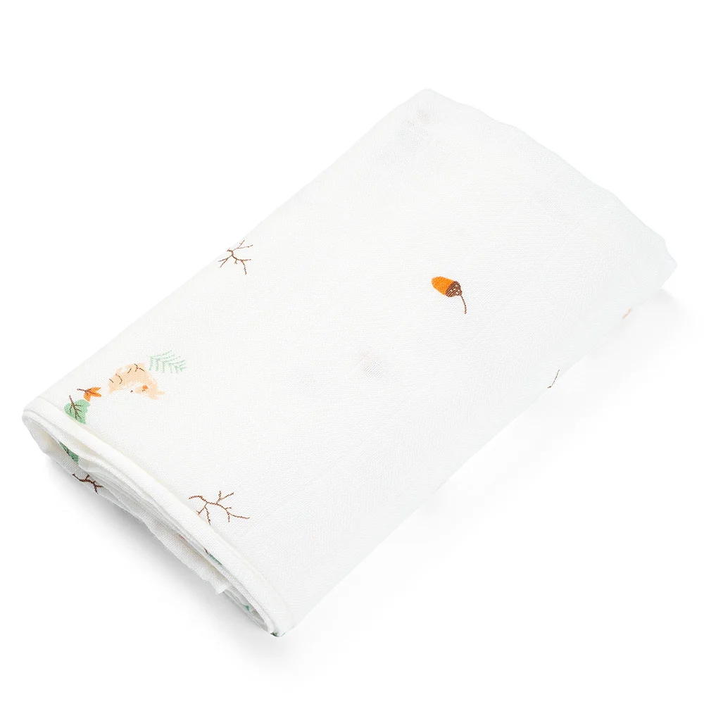 Khăn gạc tắm sợi tre 2 lớp Animo T2304_NBA005 (60x120cm,1 cái) (giao màu ngẫu nhiên)