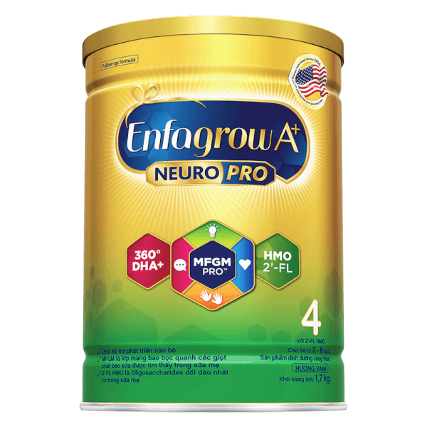 Sữa Enfagrow A+ số 4 1700g (2-6 tuổi) 2Flex