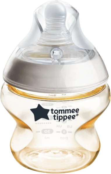 Bình Sữa PPSU Ty Siêu Mềm Tự Nhiên Tommee Tippee Natural Start 150ml, Núm Ty Đi Kèm 0-3 Tháng