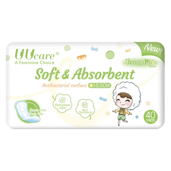 BVS UUCare hàng ngày Young Girl 15cm (40 miếng)