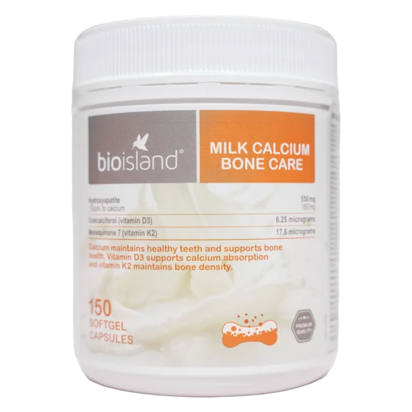 Thực phẩm bảo vệ sức khỏe BioIsland Milk Calcium Bone Care