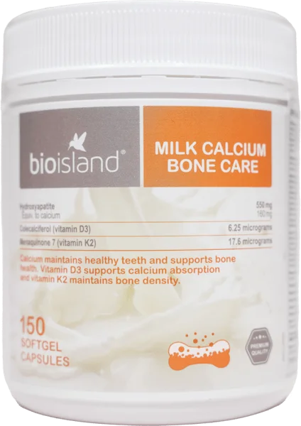 Thực phẩm bảo vệ sức khỏe BioIsland Milk Calcium Bone Care