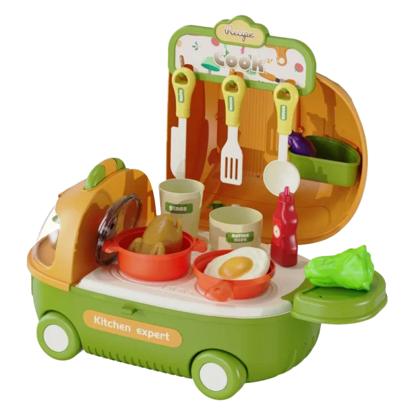 Xe ô tô 2in1 mô phỏng nhà bếp kèm phụ kiện CY632396 C503