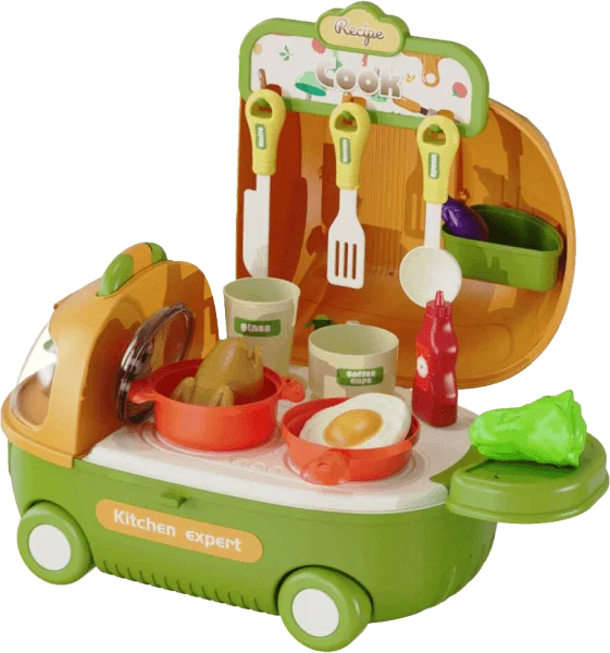 Xe ô tô 2in1 mô phỏng nhà bếp kèm phụ kiện CY632396 C503