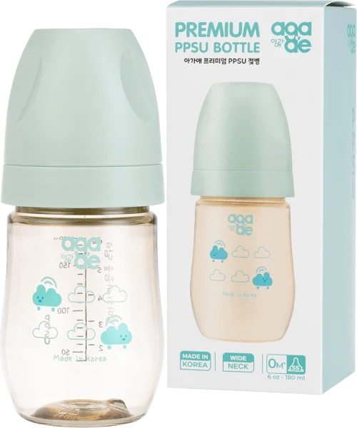 Bình sữa PPSU Aga-ae cao cấp 180ml (mây xanh)
