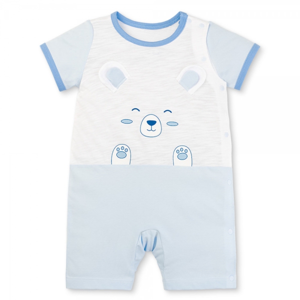 Bodysuit bé trai đùi Animo VD0525007 (0-12M,Xanh,NN02)