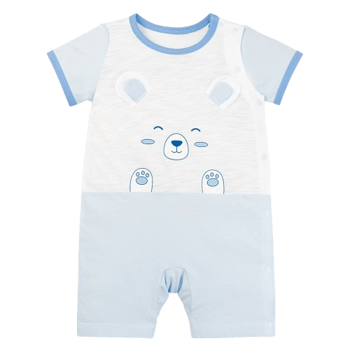 Bodysuit bé trai đùi Animo VD0525007 (0-12M,Xanh,NN02)