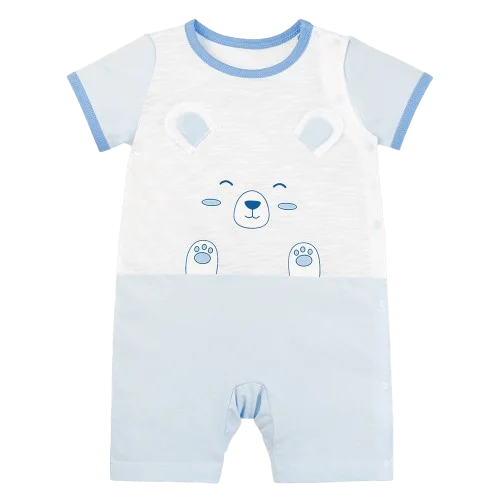 Bodysuit bé trai đùi Animo VD0525007 (0-12M,Xanh,NN02)