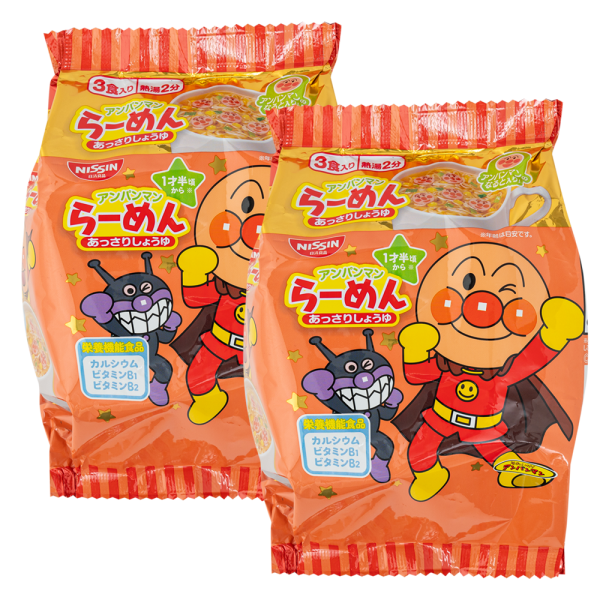 Combo 2 Thực phẩm bổ sung: Mì RAMEN ANPANMAN