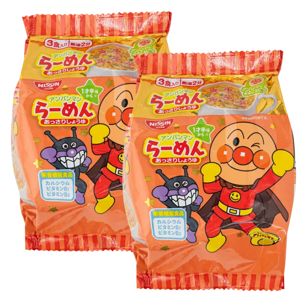 Combo 2 Thực phẩm bổ sung: Mì RAMEN ANPANMAN