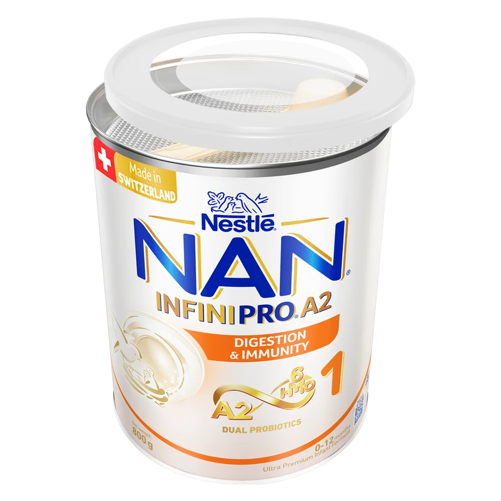 Sữa Nestlé NAN INFINIPRO A2 số 1 800g (6HMO) (0-1 tuổi)
