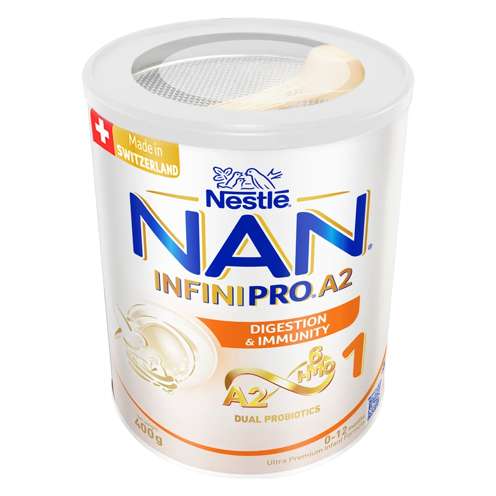 Sữa Nestlé NAN INFINIPRO A2 số 1 400g (6HMO) (0-1 tuổi)