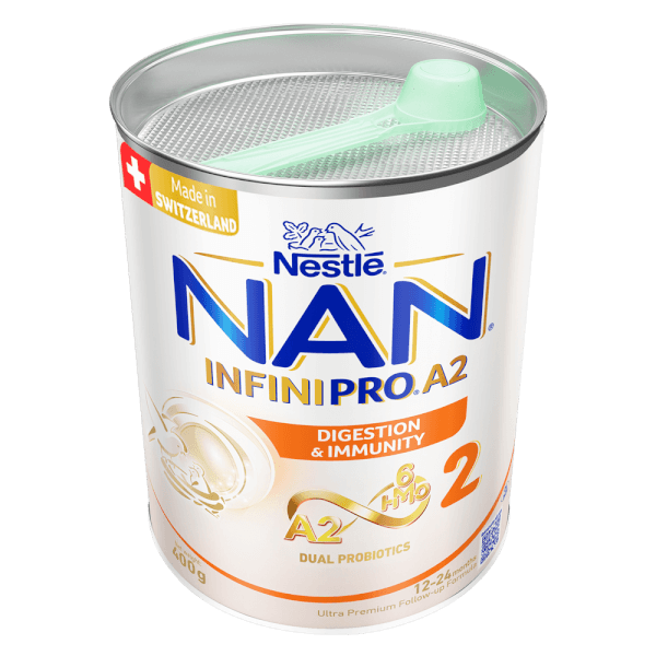 Sữa Nestlé NAN INFINIPRO A2 số 2 400g (6HMO) (1-2 tuổi)
