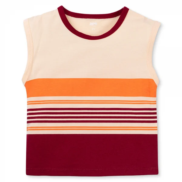 Bộ bé gái áo sát nách quần ngắn Animo easy (1-4Y) TX0625026