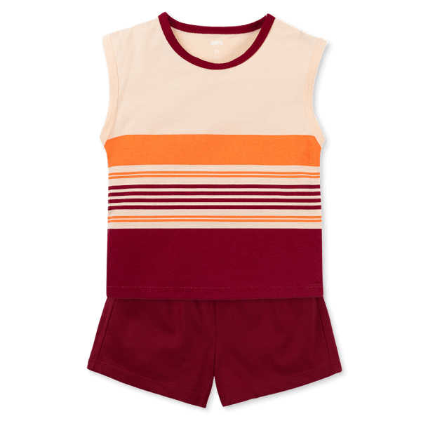 Bộ bé gái áo sát nách quần ngắn Animo easy (1-4Y) TX0625026