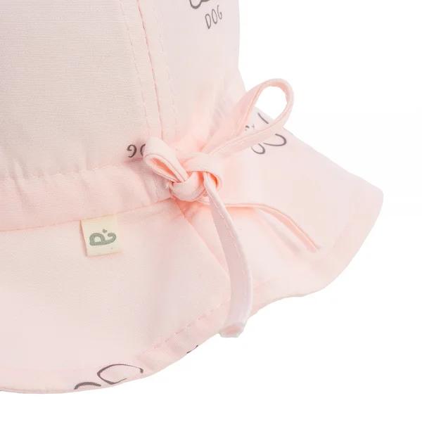 Nón vành tròn bé gái 1-3Y Animo A2503_JK008 (48cm,Hồng)