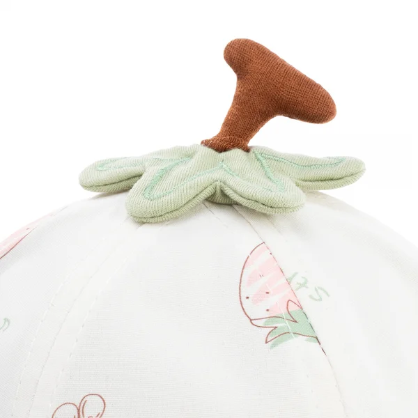 Nón vành tròn bé gái 1-3Y Animo A2503_JK003 (48cm,Trắng)