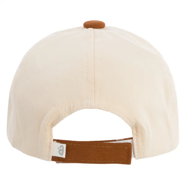 Nón lưỡi trai bé trai 1-3Y Animo A2506_MN033 (48cm,Nâu-Trắng)