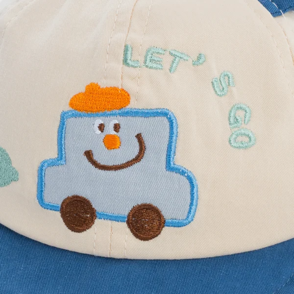 Nón lưỡi trai bé trai 1-3Y Animo A2506_MN028 (46cm,Xanh-Trắng)