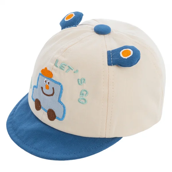 Nón lưỡi trai bé trai 1-3Y Animo A2506_MN028 (46cm,Xanh-Trắng)