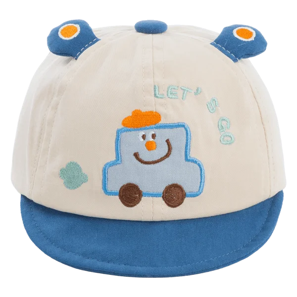 Nón lưỡi trai bé trai 1-3Y Animo A2506_MN028 (46cm,Xanh-Trắng)