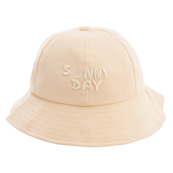 Nón bé lớn 3-6Y vành tròn Animo A2506_MN023 (52cm,Kem)