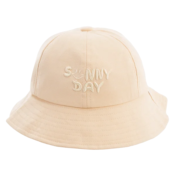 Nón bé lớn 3-6Y vành tròn Animo A2506_MN023 (52cm,Kem)