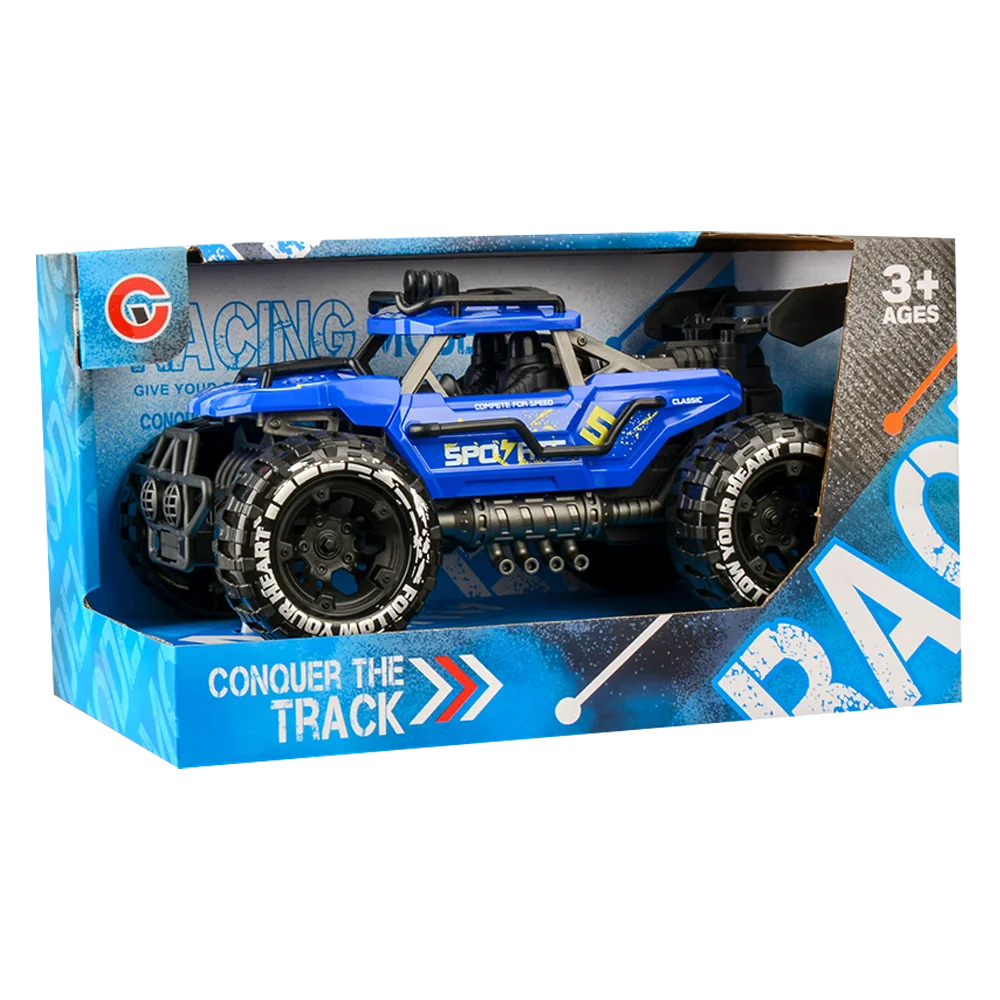 Xe địa hình siêu ngầu có đèn và âm thanh RFD641451 C504 (Xanh dương)