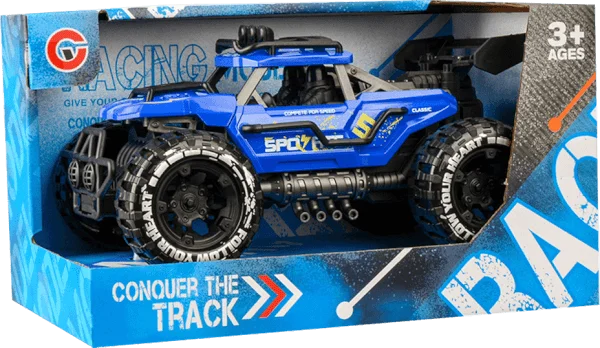 Xe địa hình siêu ngầu có đèn và âm thanh RFD641451 C504 (Xanh dương)