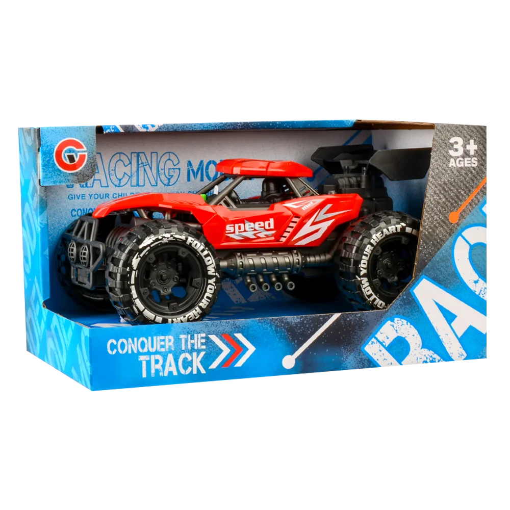 Xe địa hình siêu ngầu có đèn và âm thanh RFD641448 C504 (Đỏ)