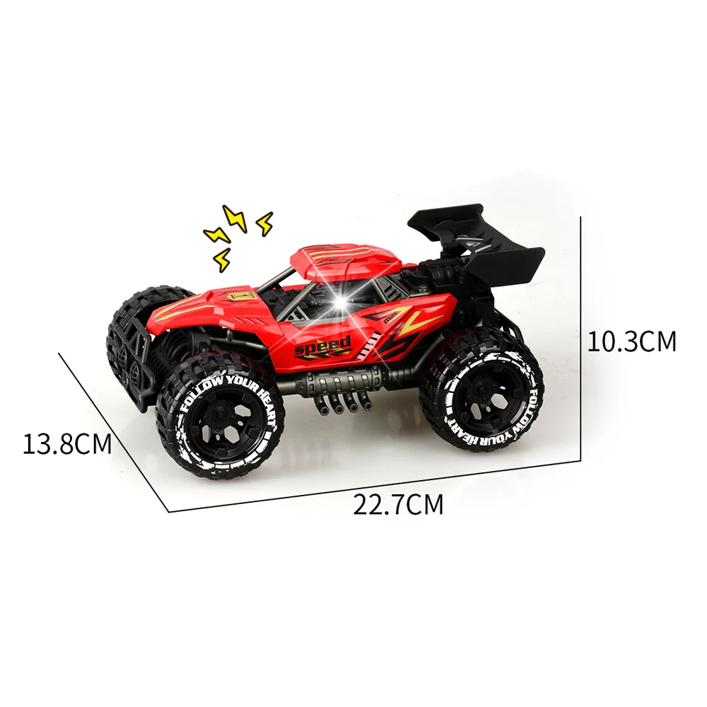 Xe địa hình siêu ngầu có đèn và âm thanh RFD641448 C504 (Đỏ)