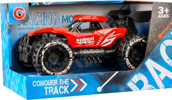 Xe địa hình siêu ngầu có đèn và âm thanh RFD641448 C504 (Đỏ)