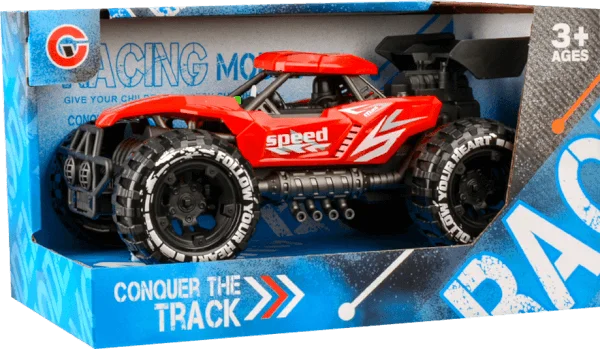 Xe địa hình siêu ngầu có đèn và âm thanh RFD641448 C504 (Đỏ)