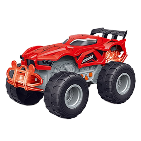 Xe địa hình chạy trớn siêu ngầu có đèn và âm thanh RFD532602 C504 (Đỏ)